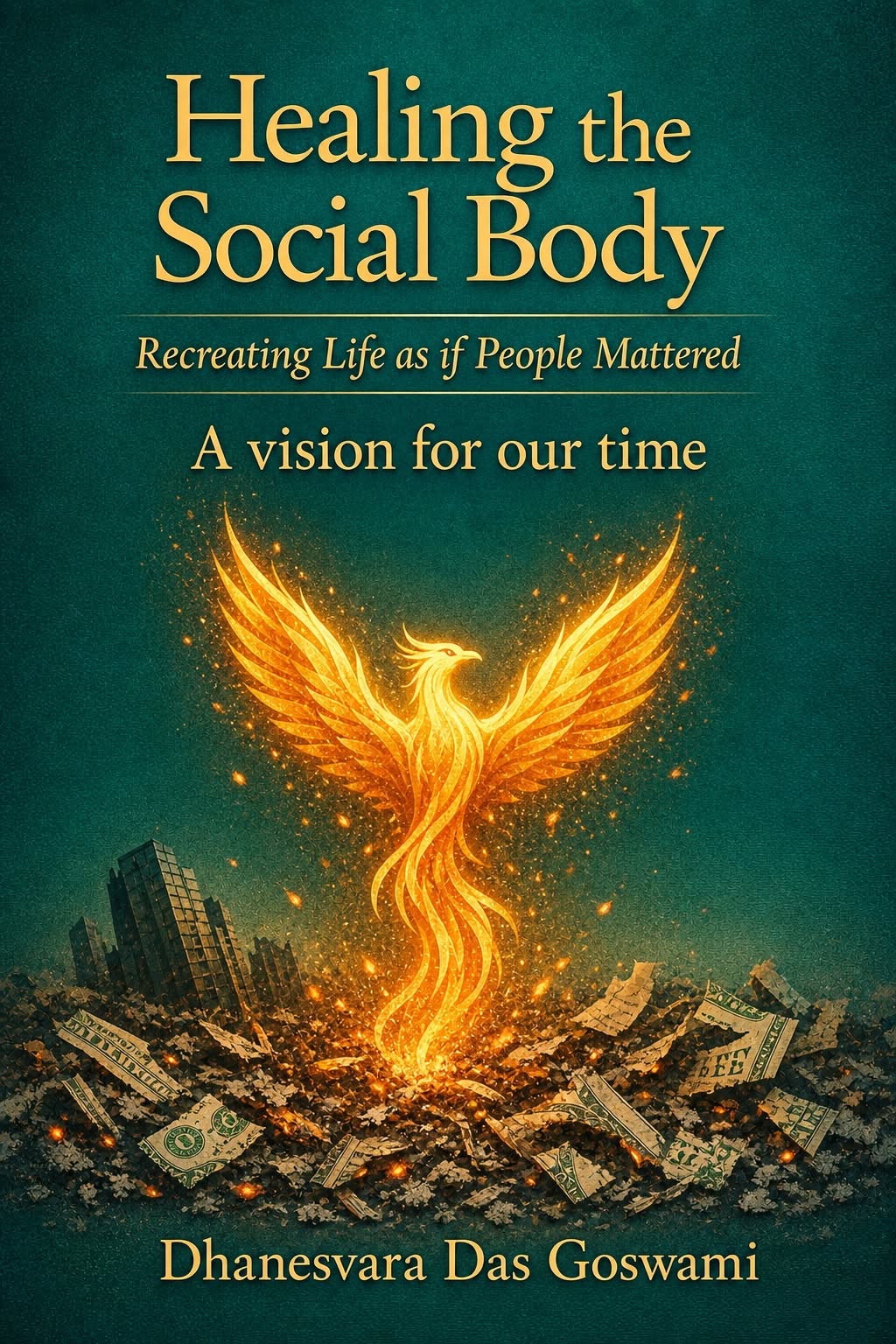 Cover of Healing the Social Body by Dhanesvara Das Goswami